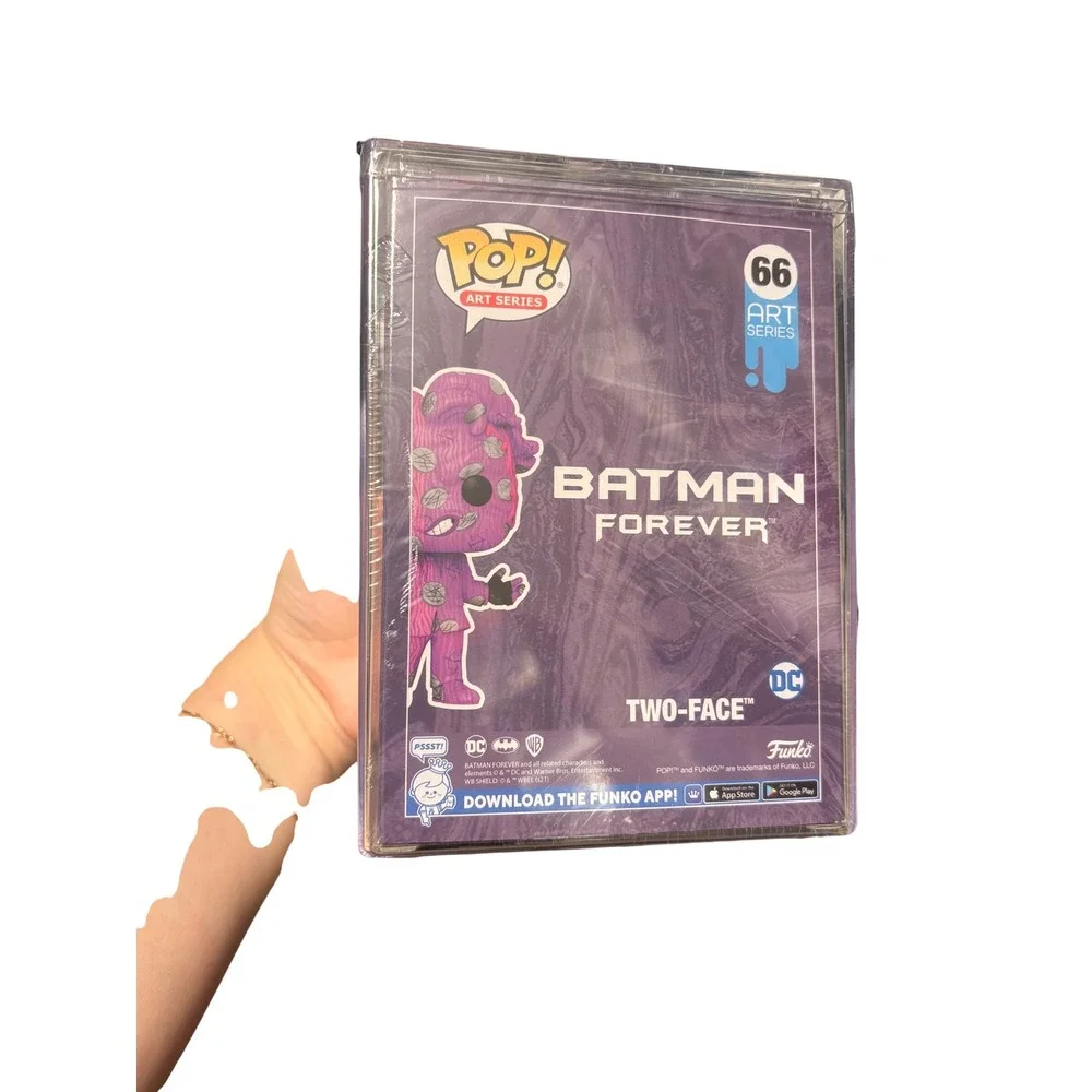 Funko Pop Art Series Two-Face 66 Batman Forever‎ Target Exclusive with Protector